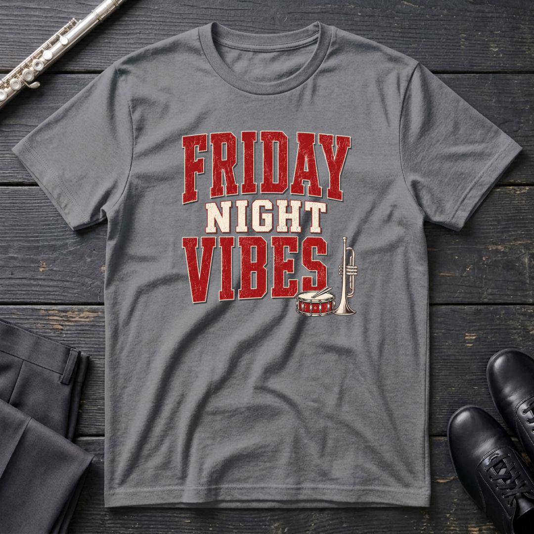 Friday Night Vibes (Text) T-Shirt