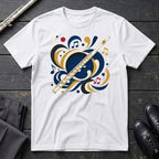 Flute Paper Cut T-Shirt