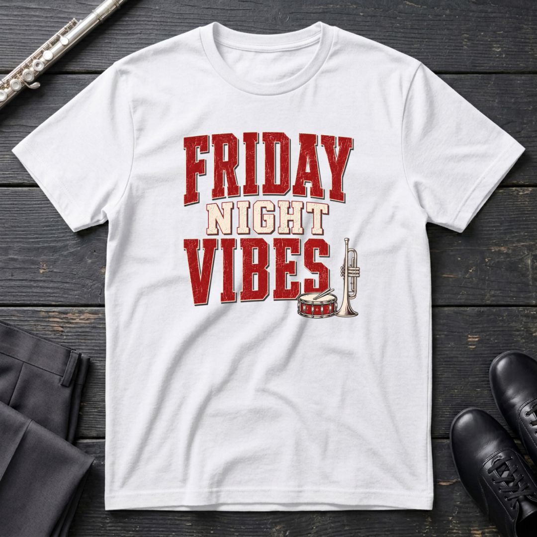 Friday Night Vibes (Text) T-Shirt