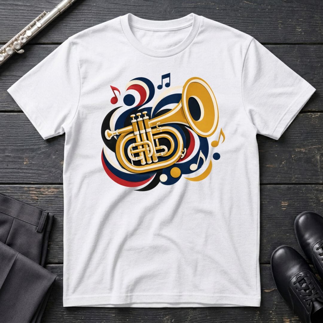 Mellophone Paper Cut T-Shirt