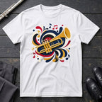 Trumpet Paper Cut T-Shirt